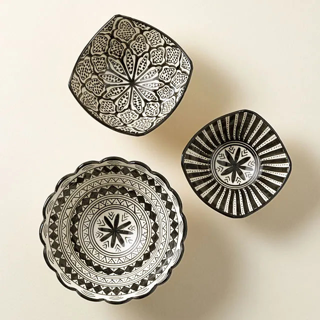 Moroccan Serving Dishes - Set of 3