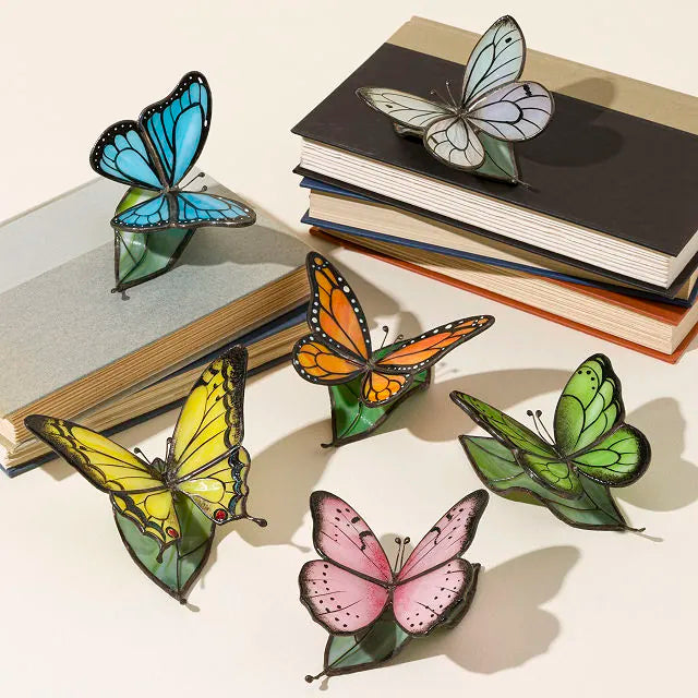 Stained Glass Butterflies with a Message