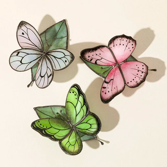 Stained Glass Butterflies with a Message