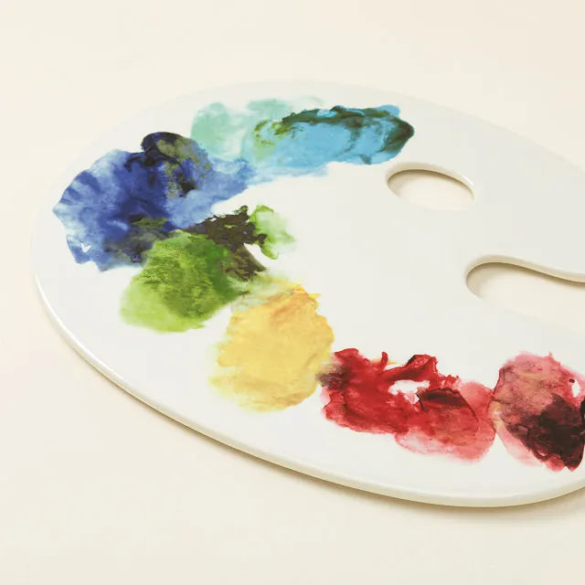 Artist Palette Serving Board