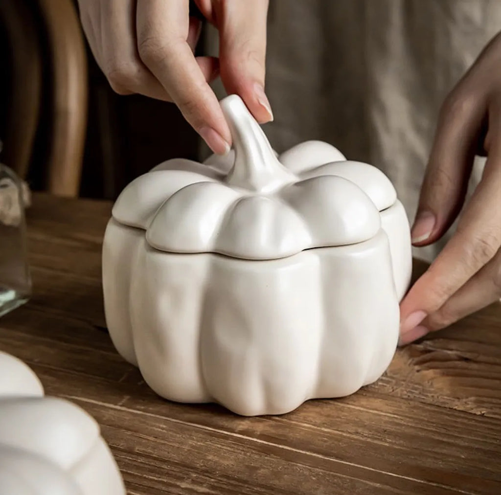 Ceramic Pumpkin Bowl